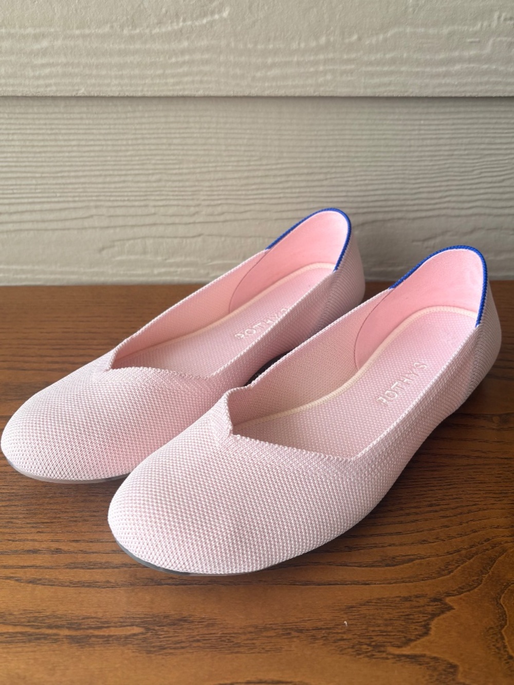 Rothy's Blush Pink Flats